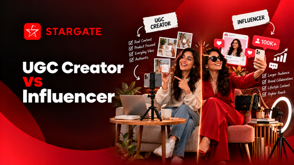 ugc creator vs influencer